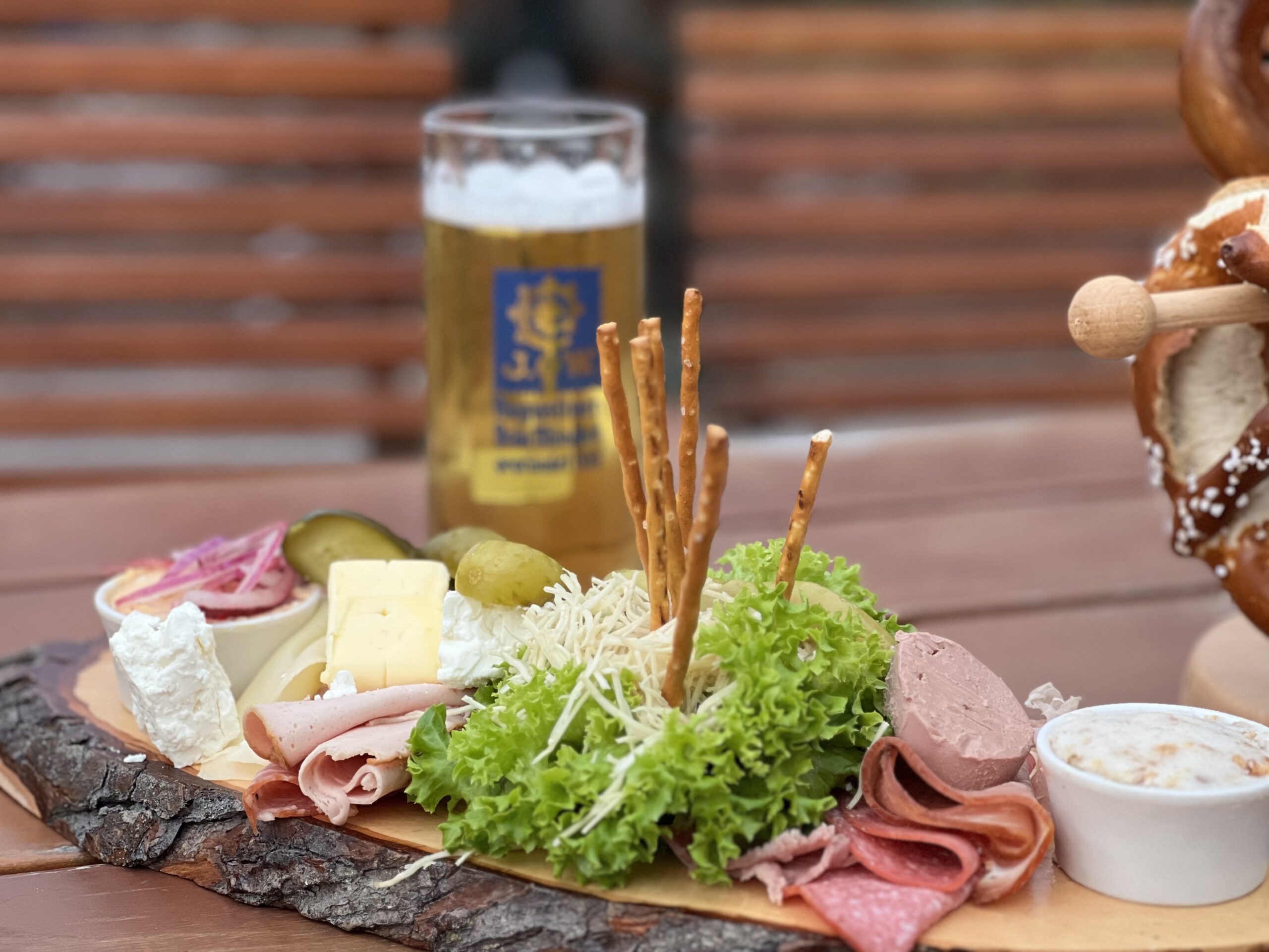 Bayrische Brotzeit beim Teambuilding